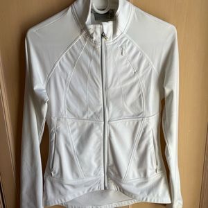 White Athleta jacket, size XS